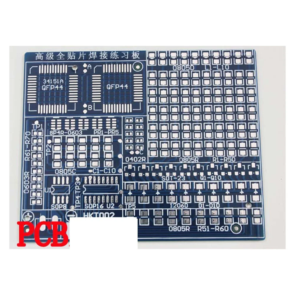 Avançado Full-Chip de solda Prática Board, peças, componentes eletrônicos, Kit DIY Produção