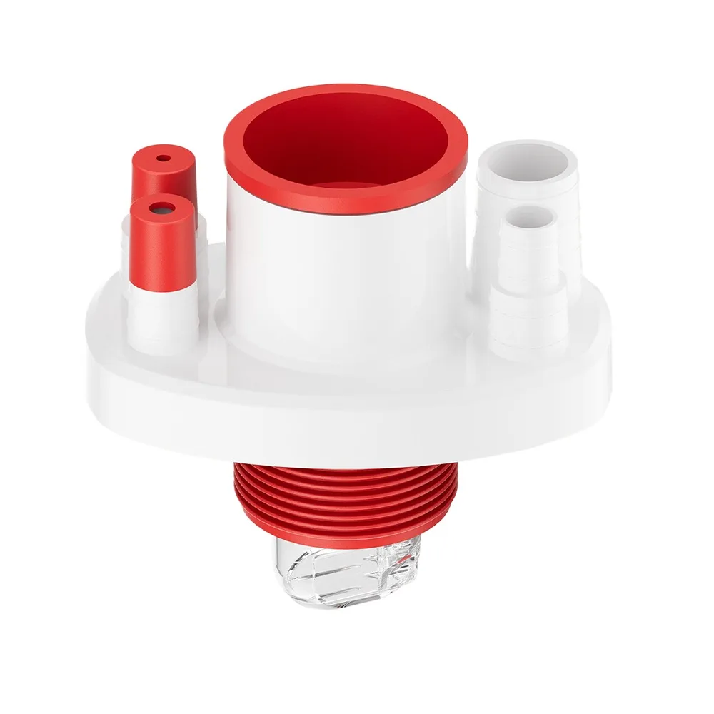 

Пластиковый соединитель для кухонных труб, защита от запаха, экономия места, многопортовые соединения для сливных труб, многофункциональный соединитель для сливных труб 5 в 1