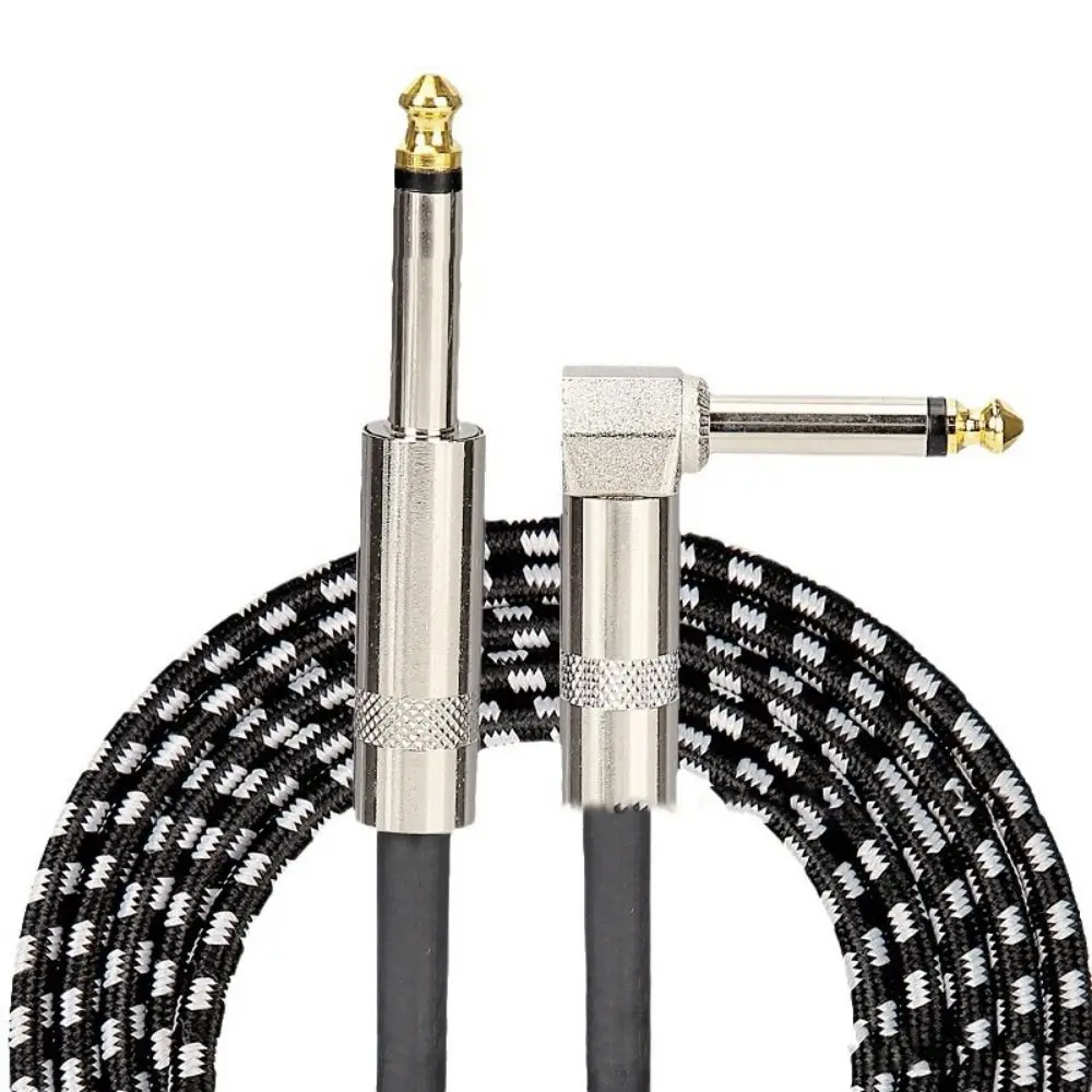 

Metal Head Premium 10FT Guitar Cable 6.5mm Audio Guitar Line Guitar Effect Pedal Cable 1.5m 3m 6m High Quality