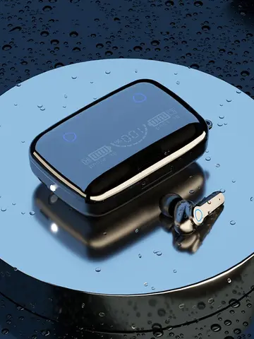 Bluetooth Headset Wireless Tws Gaming Support Noise-cancelling Touch In-ear Mini Emergency Power Bank Headset M19 Earphones