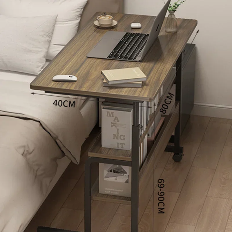 Minimalist Height Adjustable Desk Moveable Luxury Bedrooms Gaming Table Computer Mesa Escritorio De Estudio Office Furniture