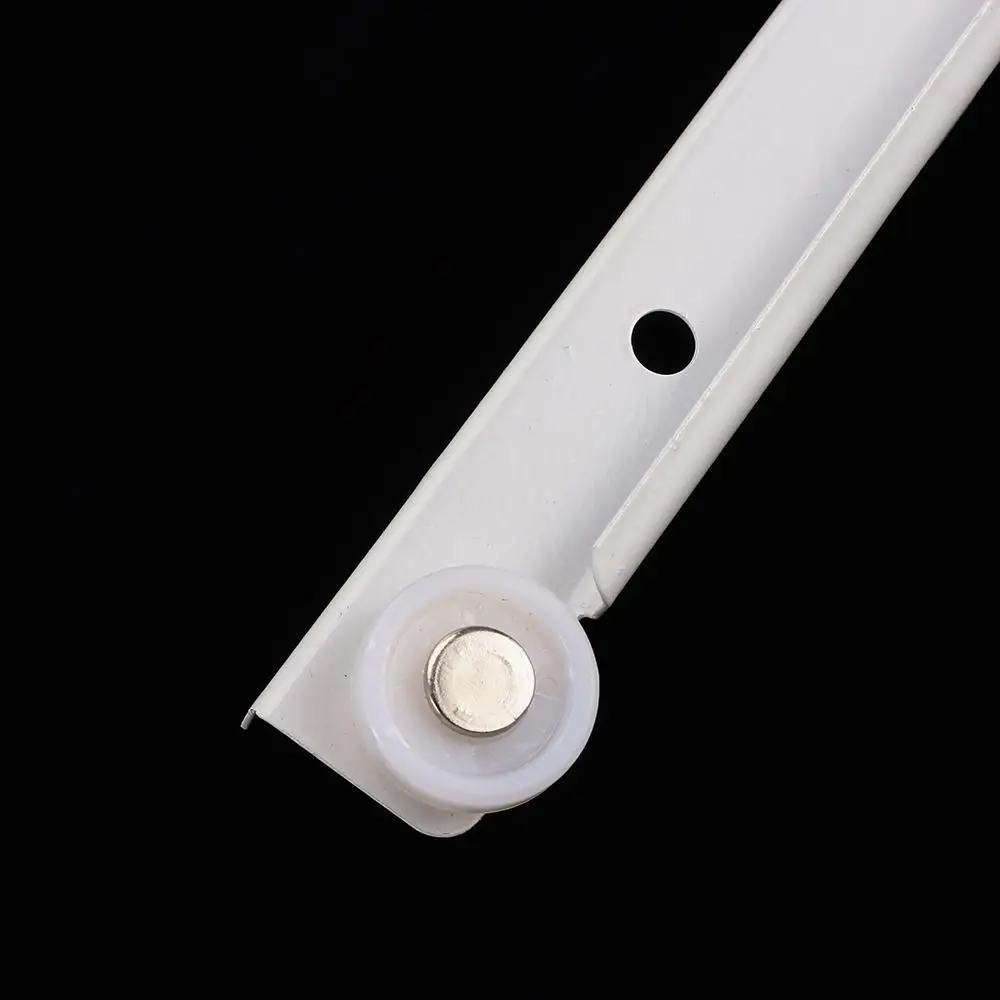 1Pair Durable Two Section Clothing Two Cabinet Rails Drawer Track Slides Computer Table Chute Cabinets Keyboard Roller