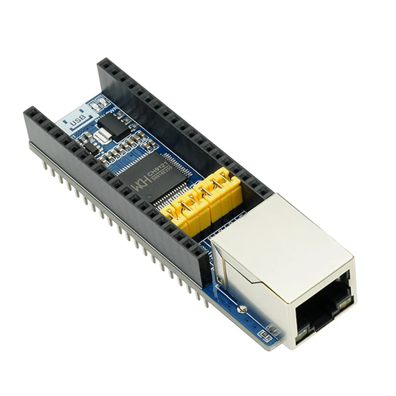 Placa de expansión de puerto de red para Raspberry Pi PICO 300Bps-921.6Kbps TCP/UDP Picow RJ45