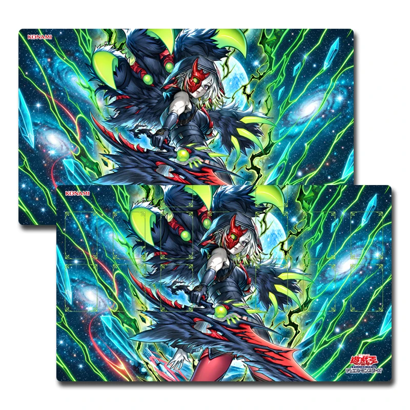 Yu-Gi-Oh! TCG Playmat Diabellstar, the Seeker of Sinful Spoils Custom Anime Gaming Game Mat