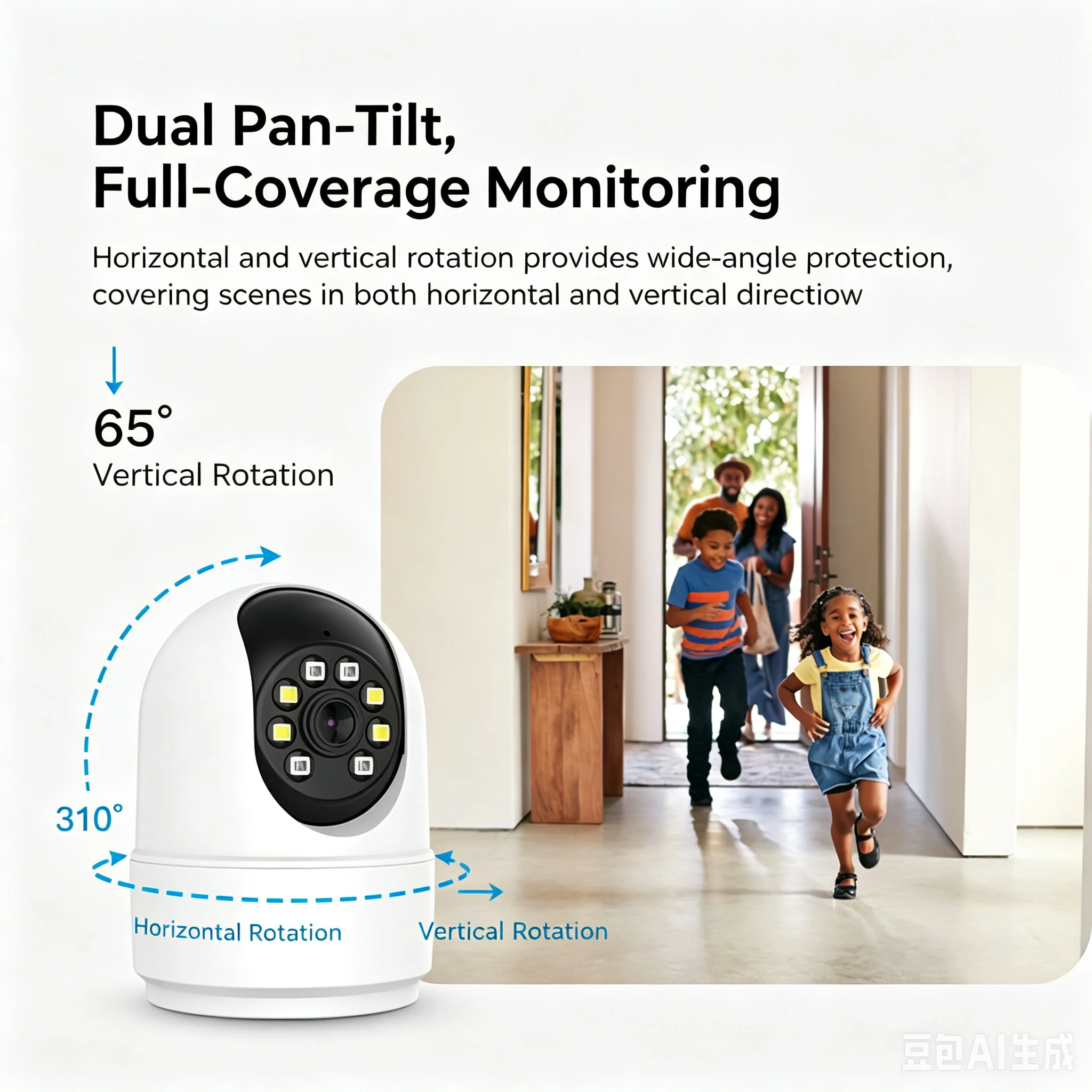 Vstarcam C4 O-Kam APP 2MP 1080p   IP Dome Camera Full Color AI Humanoid Detection Home Security CCTV Baby Monitor