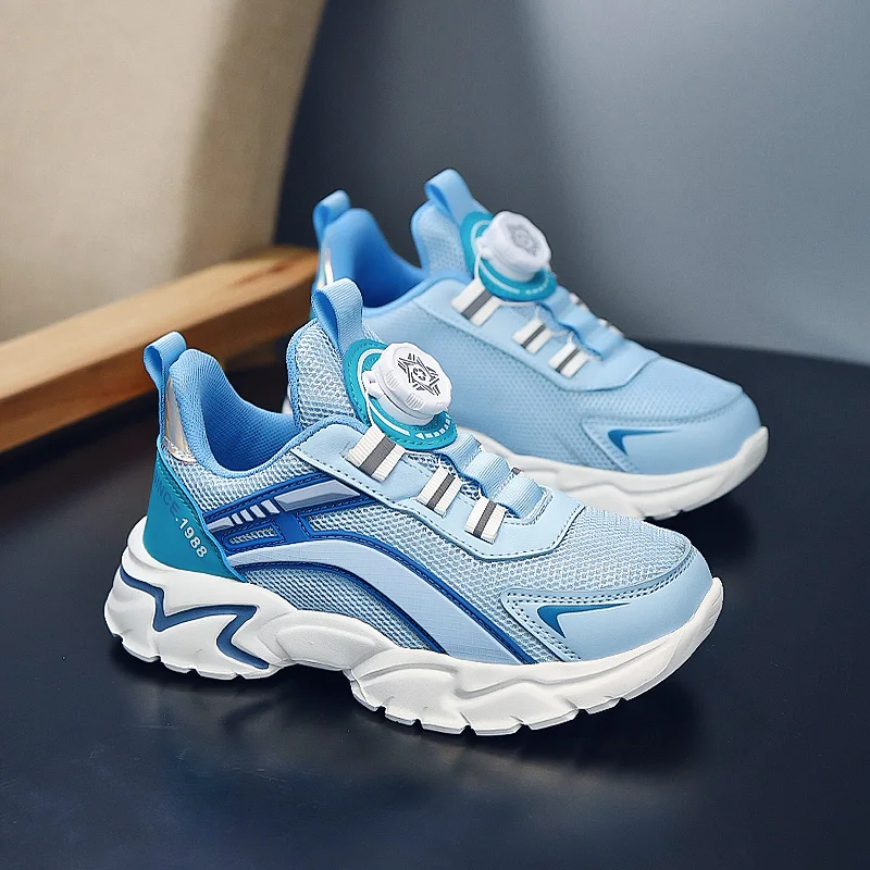 

Children Sneakers Casual Shoes for Girls Pink Comfortable Leather Running Sports Kids Girl Flat Breathable Shoes