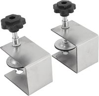 Flexible Drill Guide Locator - Cabinet Hardware Jig & Drawer Fixing Clip for Door/Drawer Knobs, Pulls, Handles