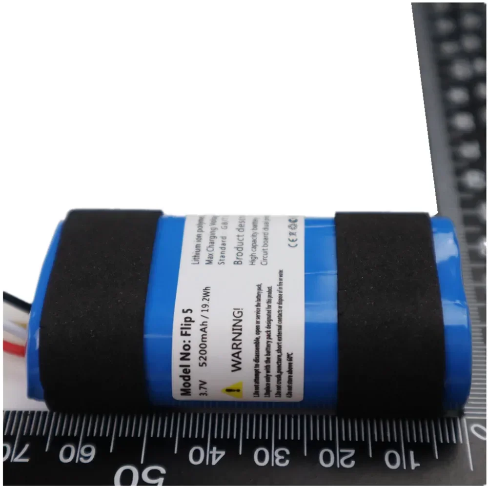 2025 Years 5200mAh Original Speaker Battery For JBL Flip 5 Flip5 Player Loudspeaker Bluetooth Battery Batteries Bateria In Stock image 5