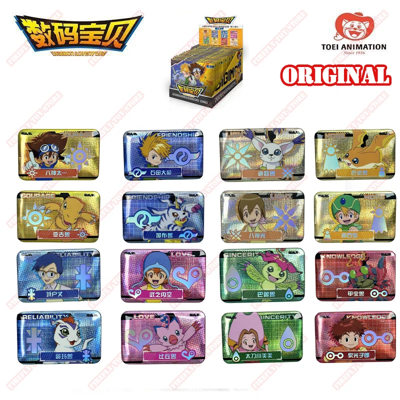 Digimon Приключения анимация Ранние игрушки Taichi Agumon металлическая брошь значок украшения Коллекция аниме экшн-фигурок