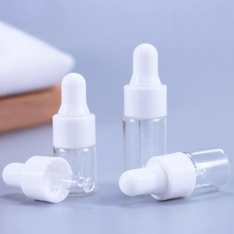 1PC Transparent Dropper Bottle  Separate  Essence Liquid Small Essential Oil