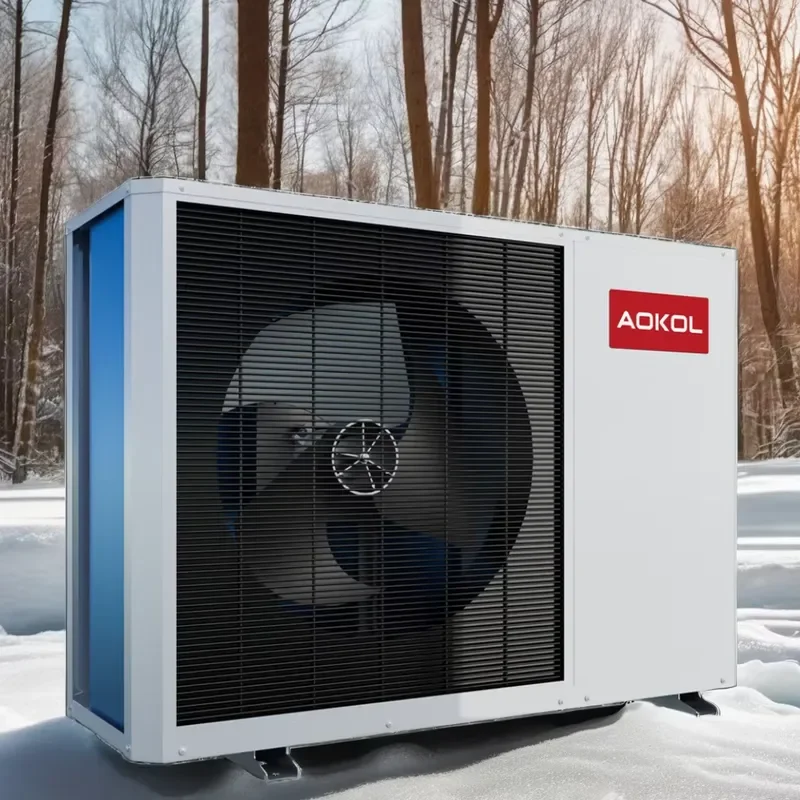 

ERP A+++ New Design Heat Pump Monobloc R290, AOKOL China Factory 8kW Type Air to Water Heat Pump,Wifi Control Full DC