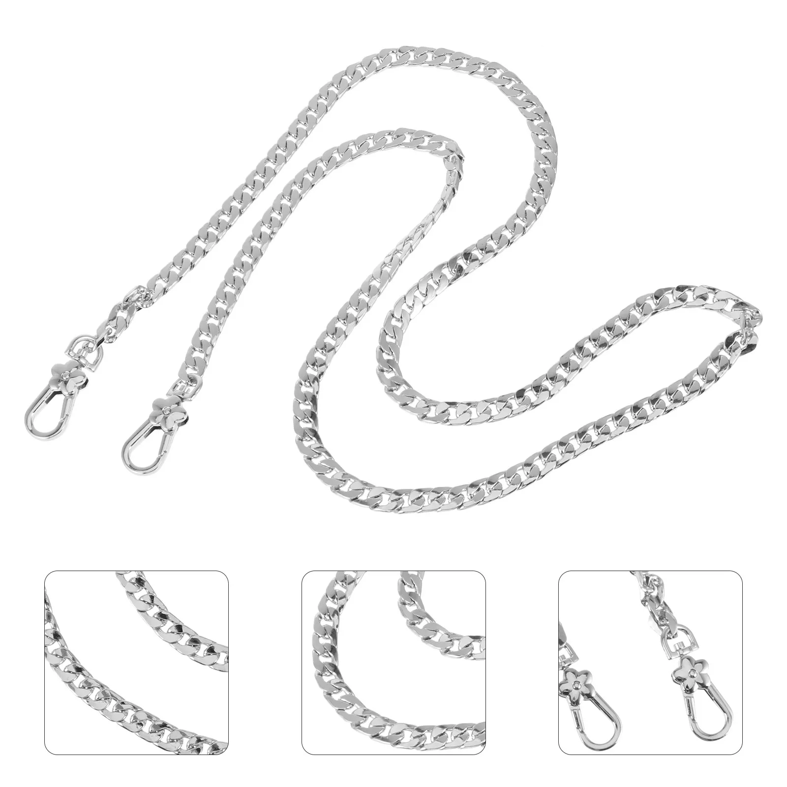 Handbag Chains High Color Fast Alloy Replacement Strap Cross Body Clutch Purse Metal Chain Handbag Chain Purse Strap