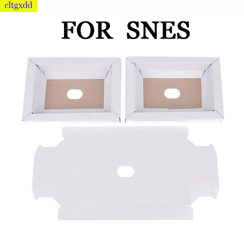 Cltgxdd 1piece FOR N64 SNES Game Card Packaging Box Carton Replacement Insert Tray Ink Cartridge Packaging Inner Tray