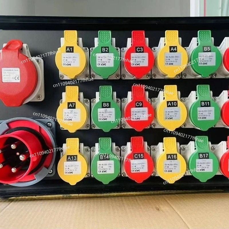 Stage Performance Power Box 18-way Small Distribution Cabinet Lighting and Audio Large Screen Rental Through Socket Controller