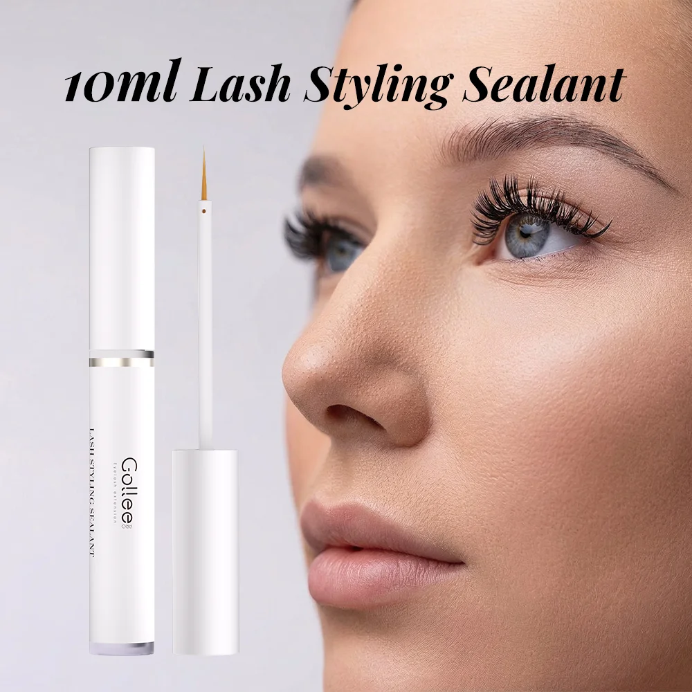 

Gollee Comic Lash Styling Sealant 10ml Soft Brush Spike Eyelashes Styling Gel Non-White Residue for Salon Household Makeup Tools