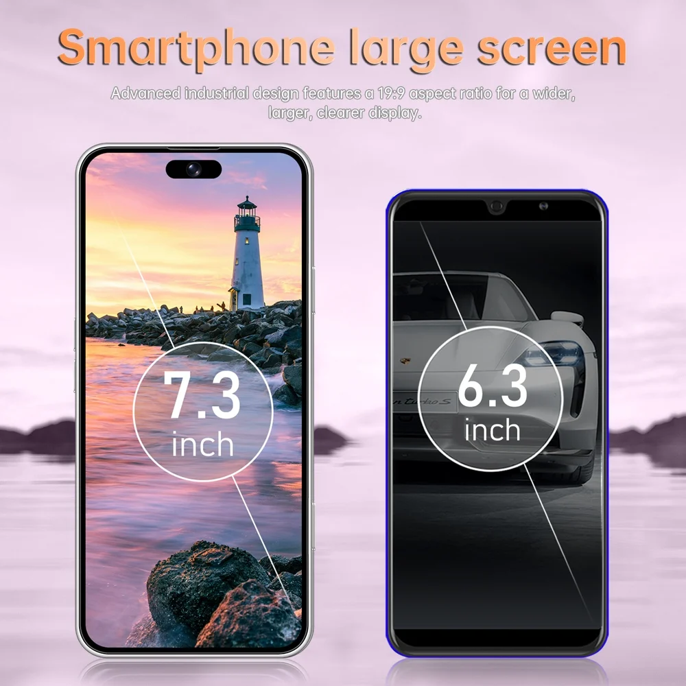 K-Touch Mobile Phones M18 Pro Max Smartphone 5G Dual Card Dual Standby 7.3 Inch Android 15 Cell Phone 22G+2TB 16+48MP Camera 7800mAh Wifi GPS Global Version Cellphones