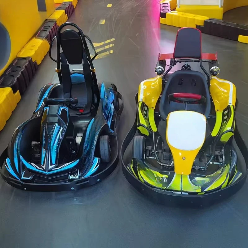 Professional Electric Go-kart Steel Frame 500W Power 25km/h Max Speed for Kids