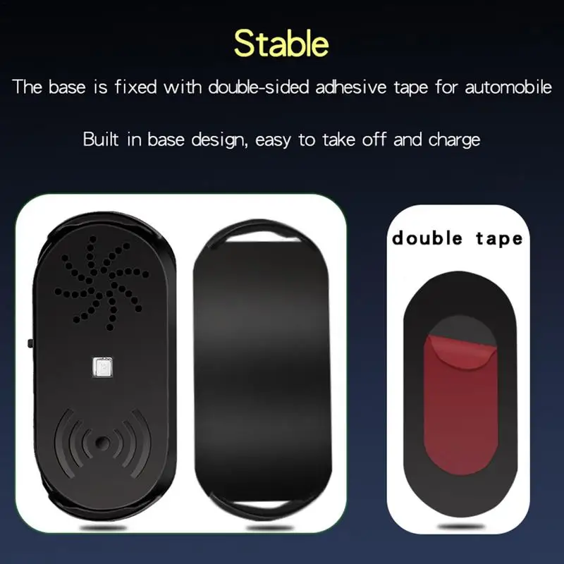 Smart Car Door Opening Sensor Alarm Anti-Collision Device Voice Notifications With High Sensitivity Car Door Opening Sensor