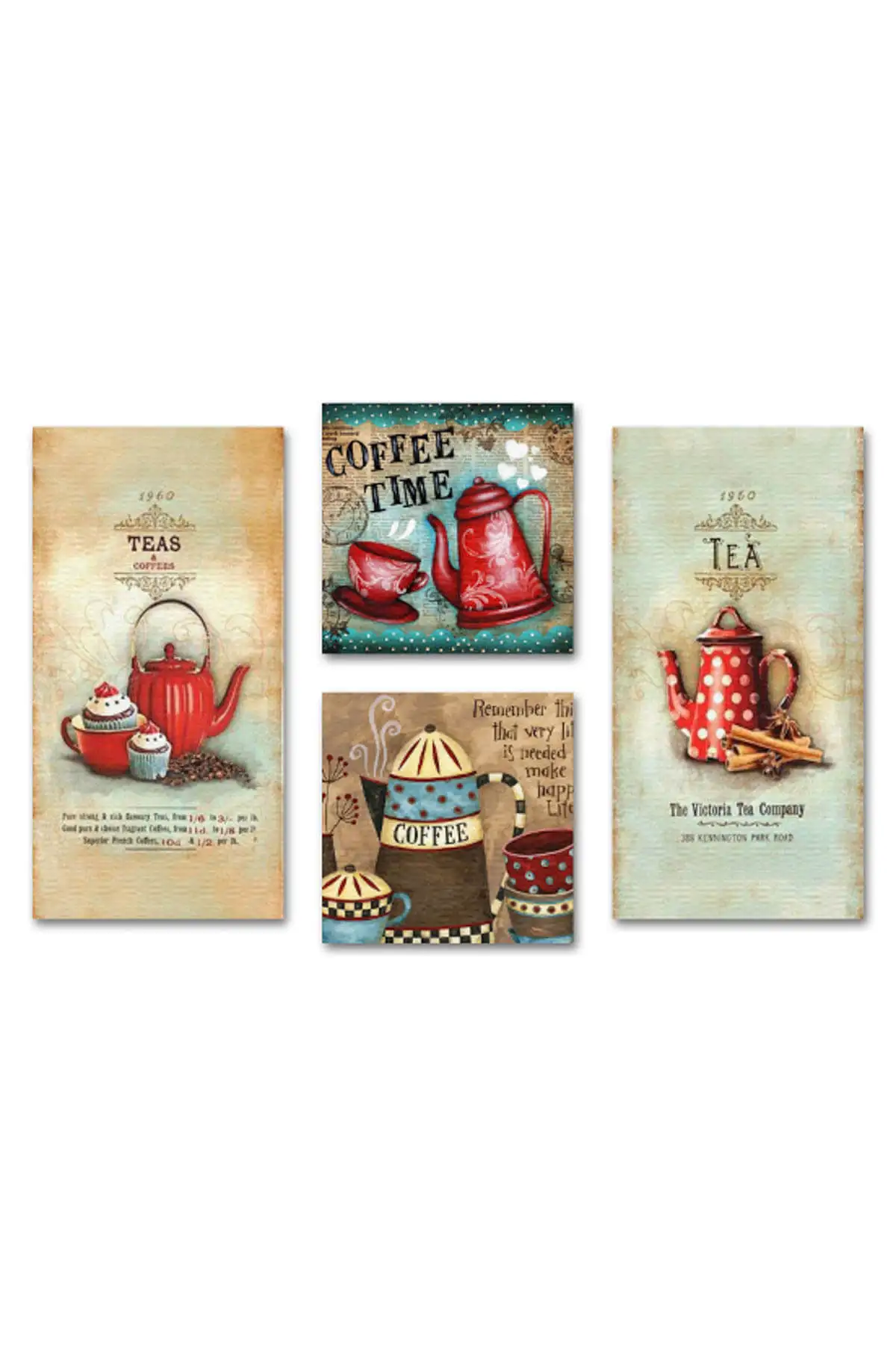 Euro estilo 4 peça mdf mesa anu134