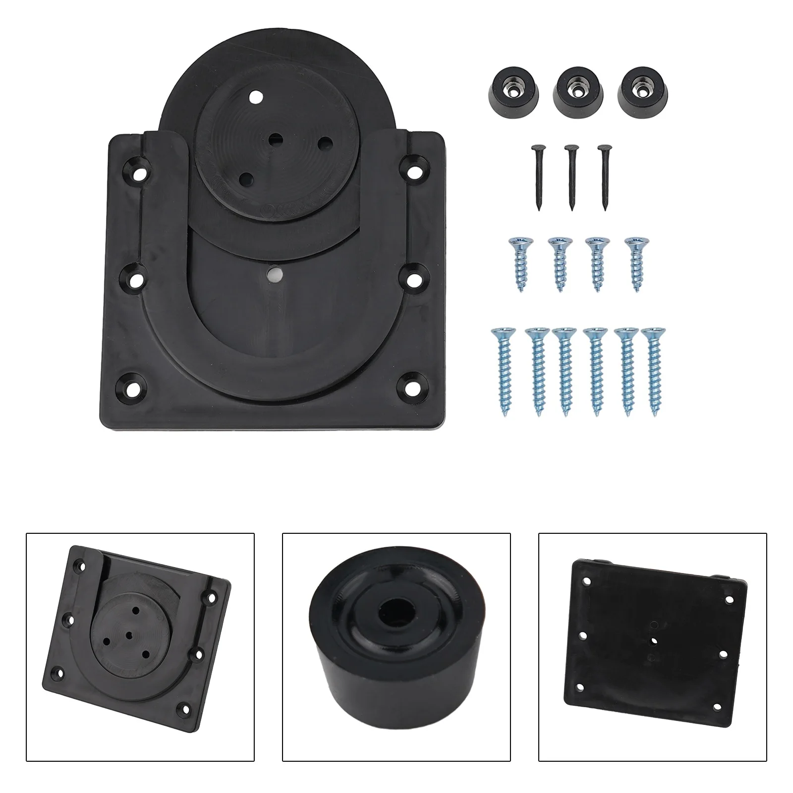 

Heavy duty and Practical Dartboard Mounting Bracket Hanging Kit Suitable for Most Dartboards Plastic Material 65g Weight