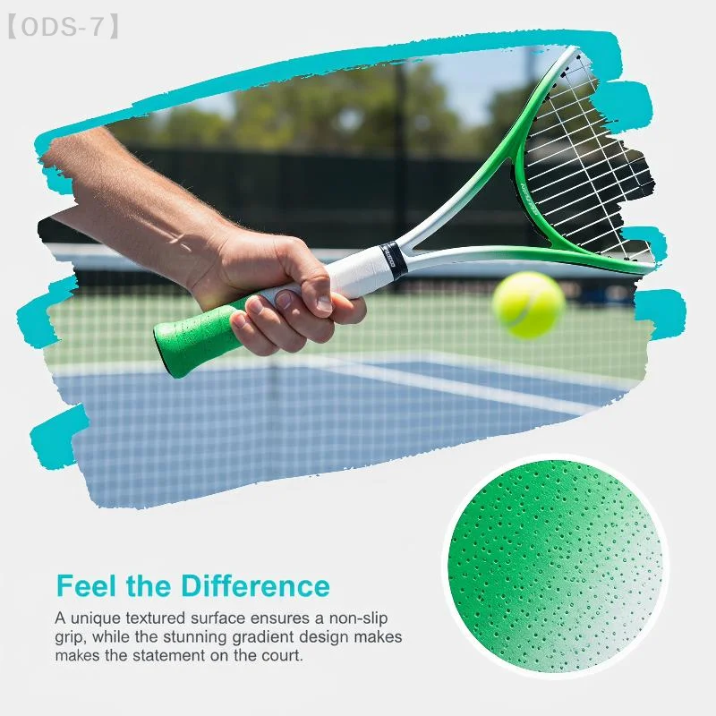 [ODS-7]Anti-Slip Sweat Absorbent Badminton Grip Tape 6Pcs Gradient Overgrip for Tennis Squash All Skill Level Players【WO】