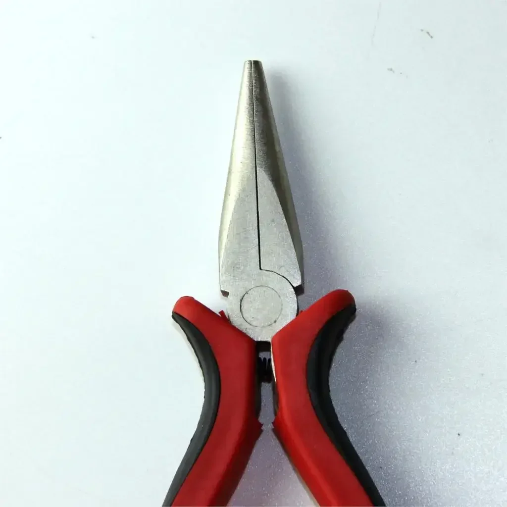 Hair Extensions Pliers Micro Beads Extensions Multifunctional Remover Pliers Red Extensions Pliers For I Tip/ Nano Beads Hair