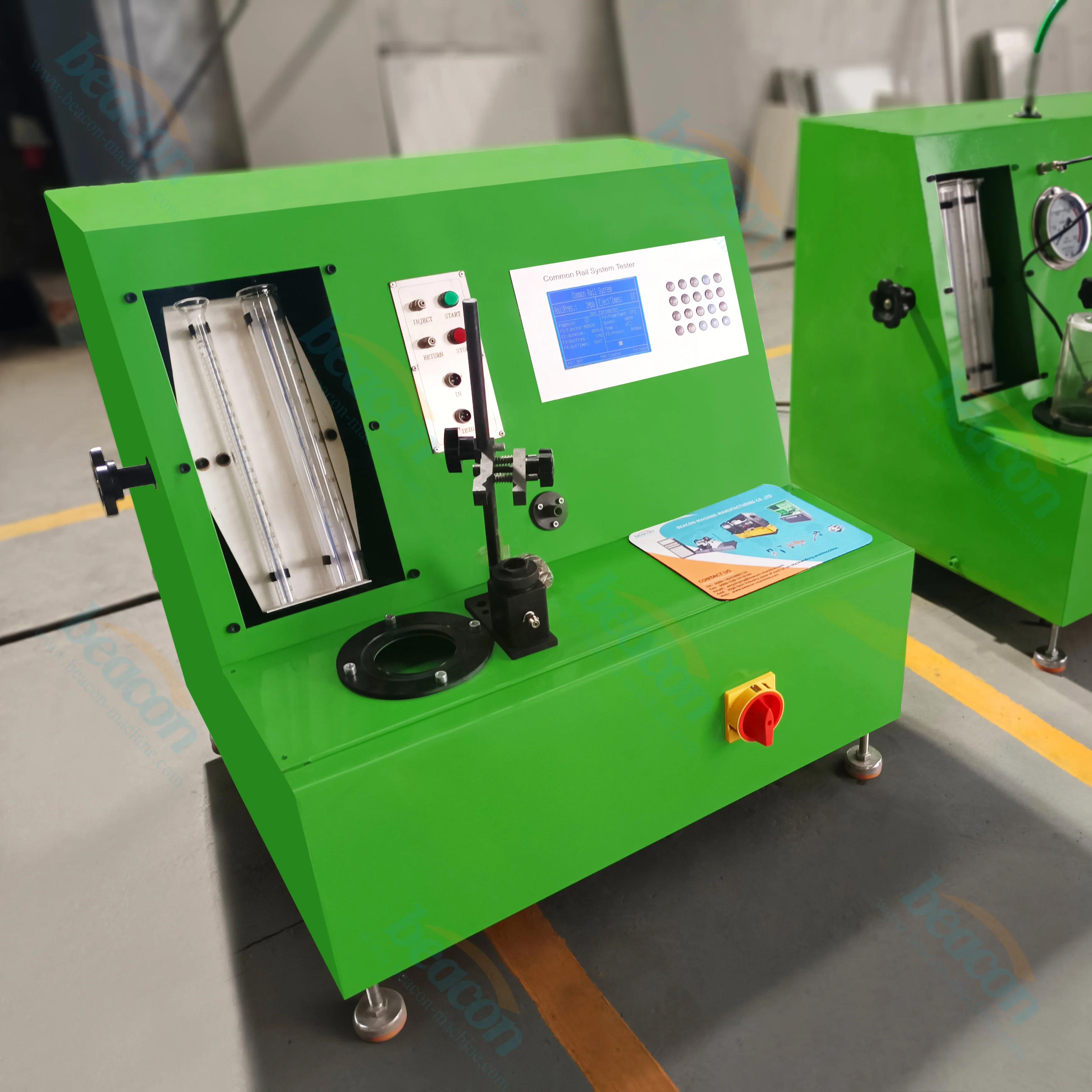 

Gold seller EPS100S CRDI Common Rail Fuel Injectors Test Bench With Pressure Gauge and Oil Thermometer