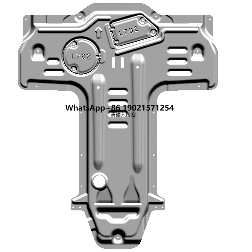 

Customized for Rolls Royce Ghost Cullinan Auto Parts JUNXI 3D Aluminum Alloy Engine Gear Skid Plate Car Bottom Cover Plate