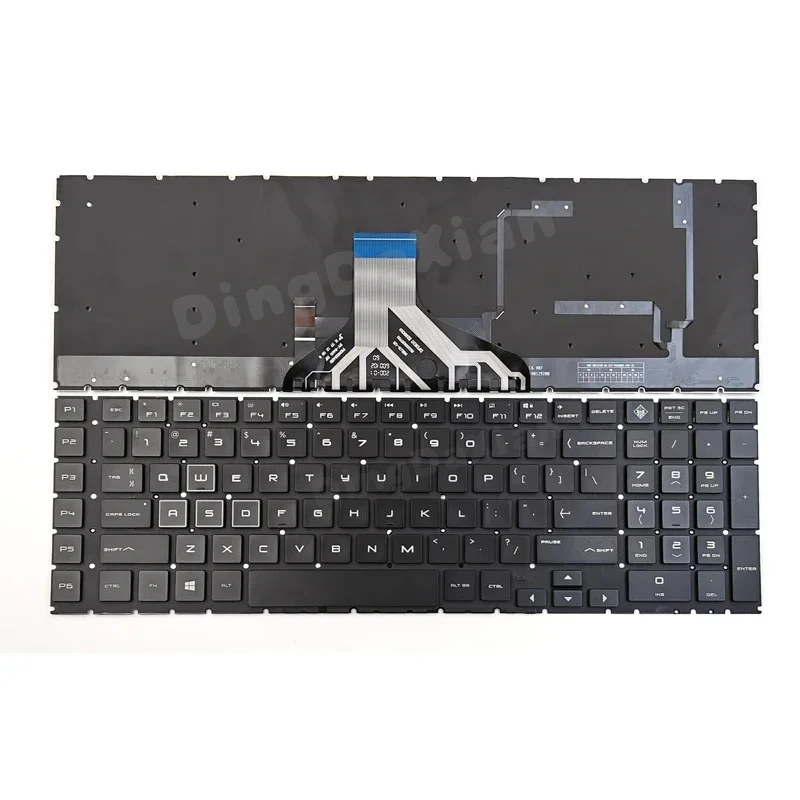 

D+New For HP Omen 17-CB 17-cb0006ng cb0003xx cb0006xx cb0050nr Laptop Keyboard US backlit