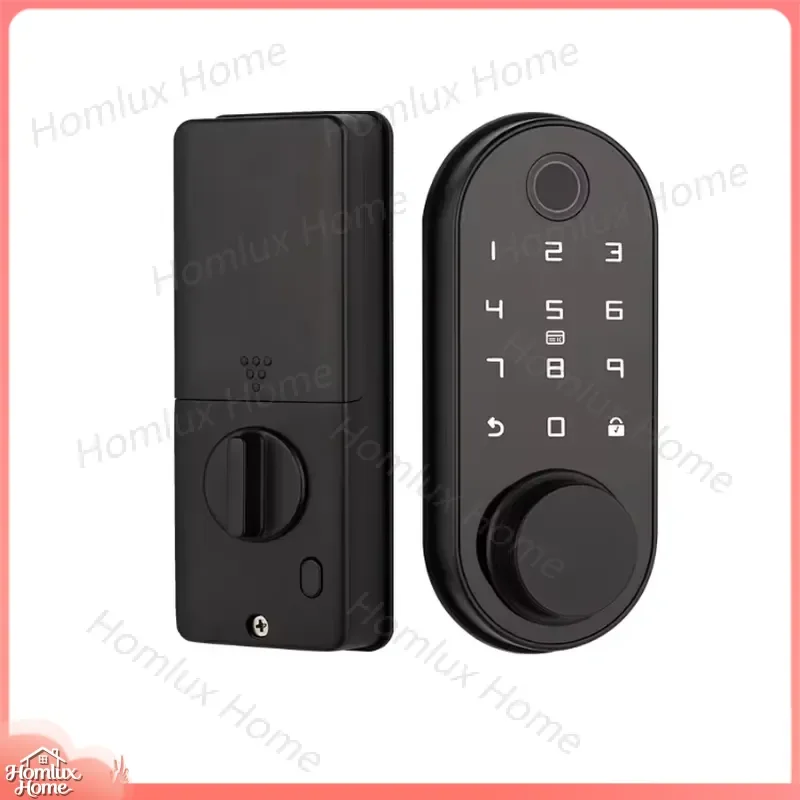 Smart Door Lock with Remote Control Keyless Entry Tuya APP Fingerprint Recognition Electronic Deadbolt Smart Home Security