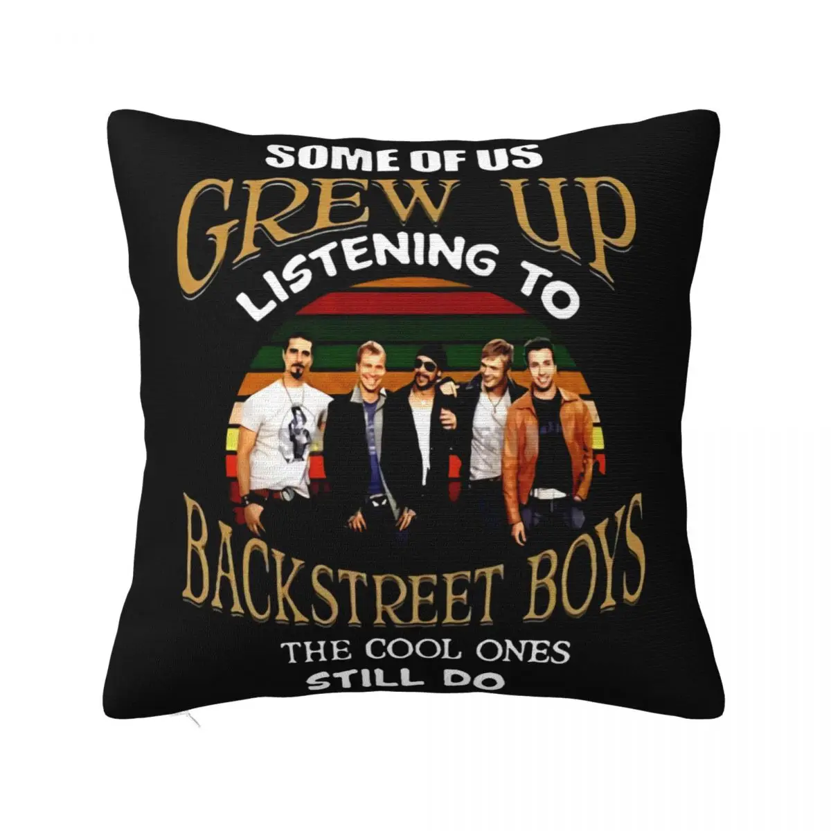 Backstreet Boys Some Baseball Of Us Grew Up Listening Men Black Hats Cotton 014098 Pillow Case