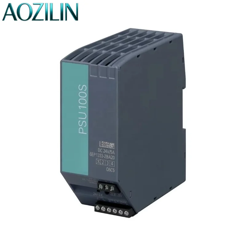 AOZILIN 24V 5A DIN Rail Industrial Power Supply Stable Output For PLC Automation Programming Control System