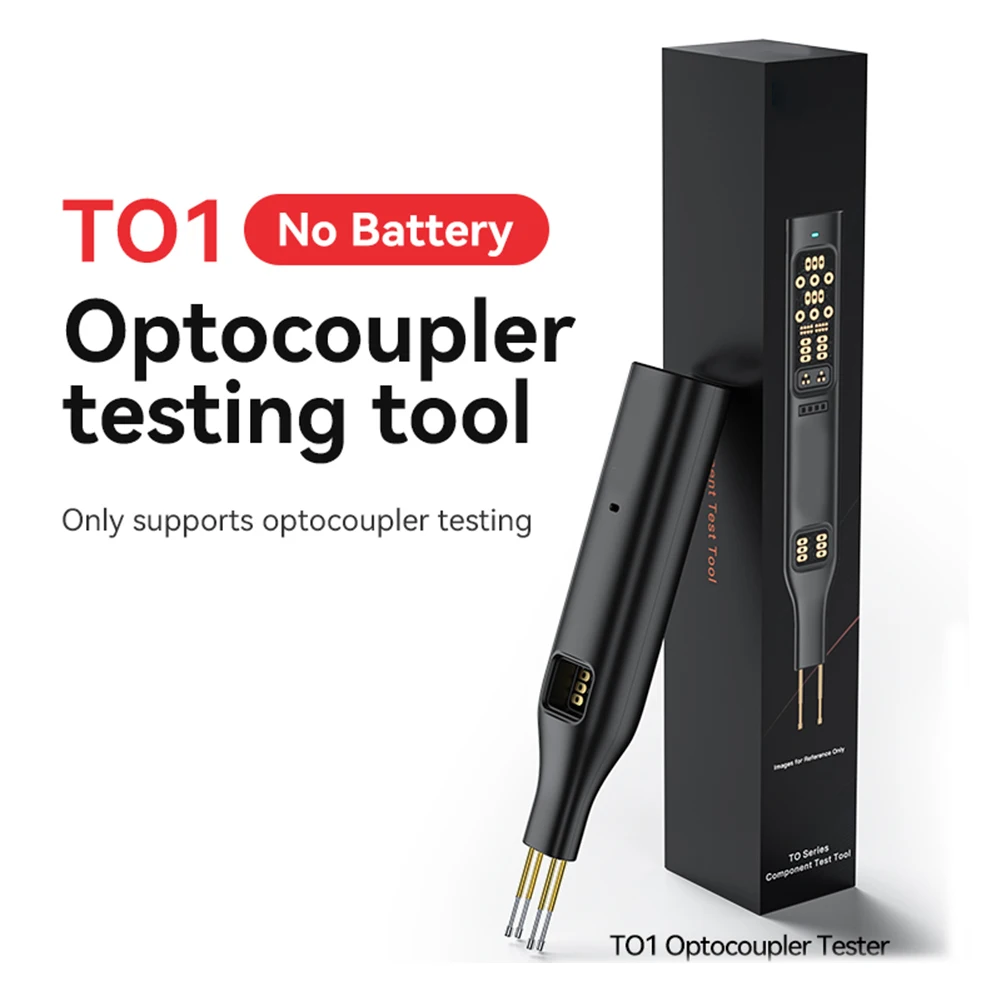 Imagem -02 - Optoacoplador Testador Ferramenta de Detecção de Teste de Optoacoplador Módulo de Teste On-line para Optoacoplador Igbt Tiristor Npn Transistor Nmos To1 To2