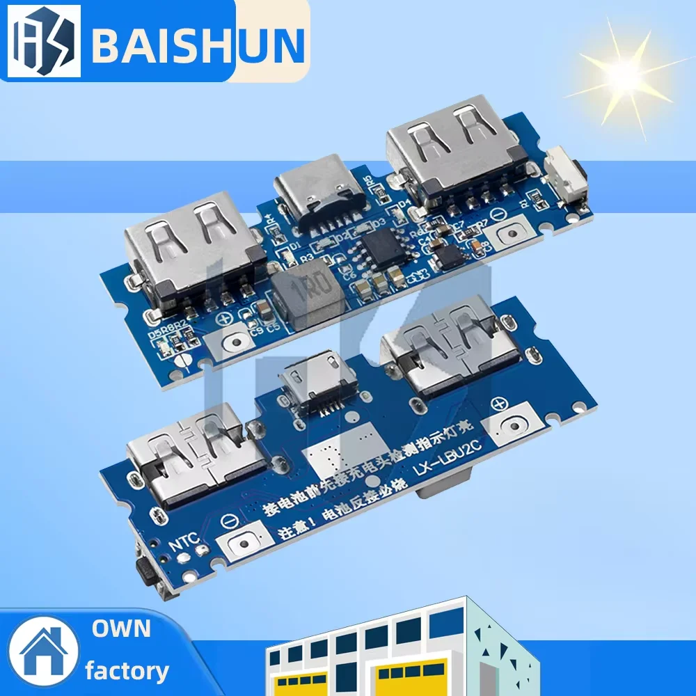 1PC 5V 2.4A Fast Ch…