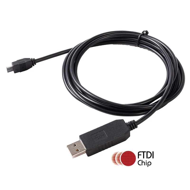 FTDI Uniden Bearcat BC246T BC296D BCD396T BCD396XT Scanner PC Programming Cable FT231XS USB RS232 serial to Mini USB 4P cable