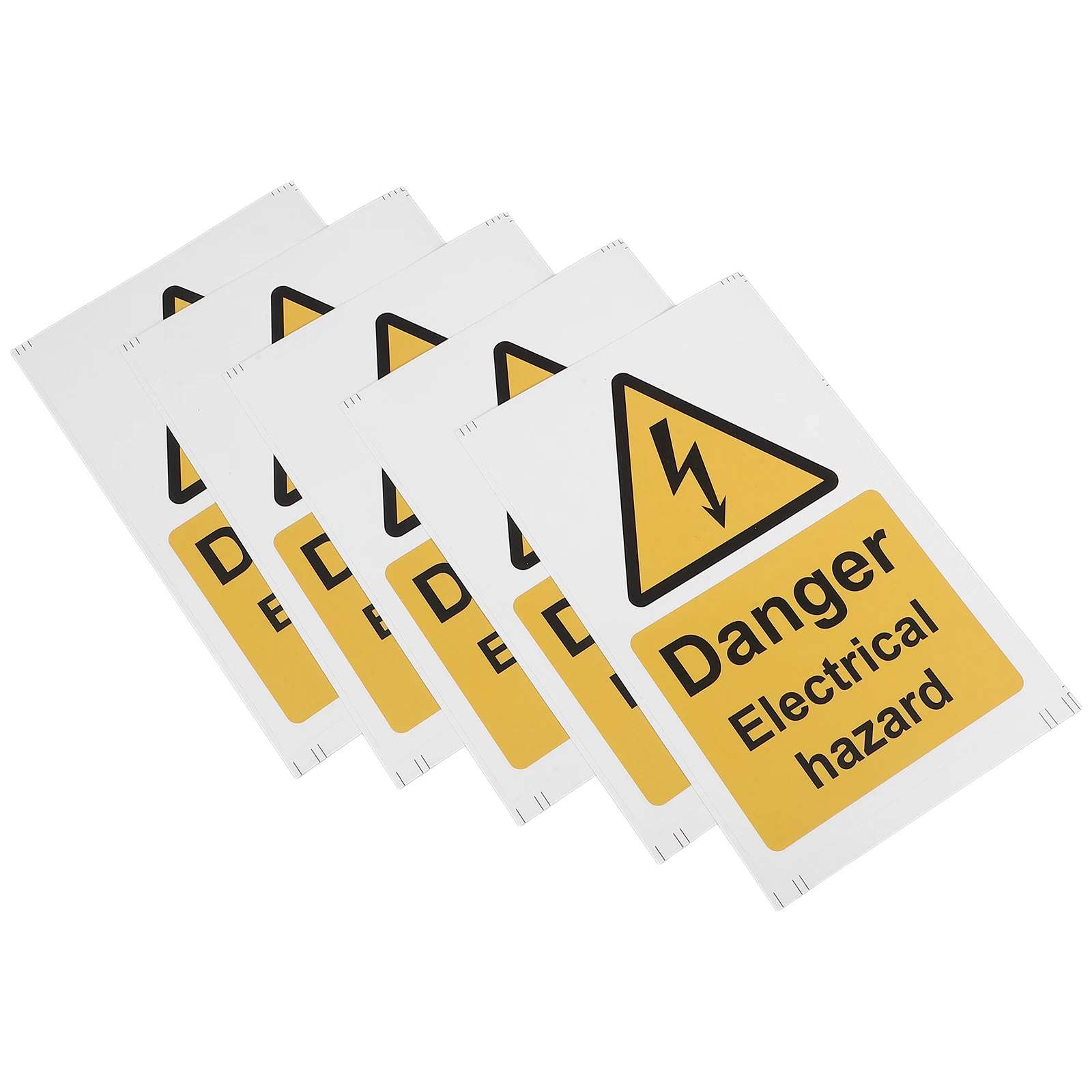 

5PCS Safety Stickers No Smoking Signs for Car Vehicles Wall Decals Warning Labels Durability Longlasting Easy Application