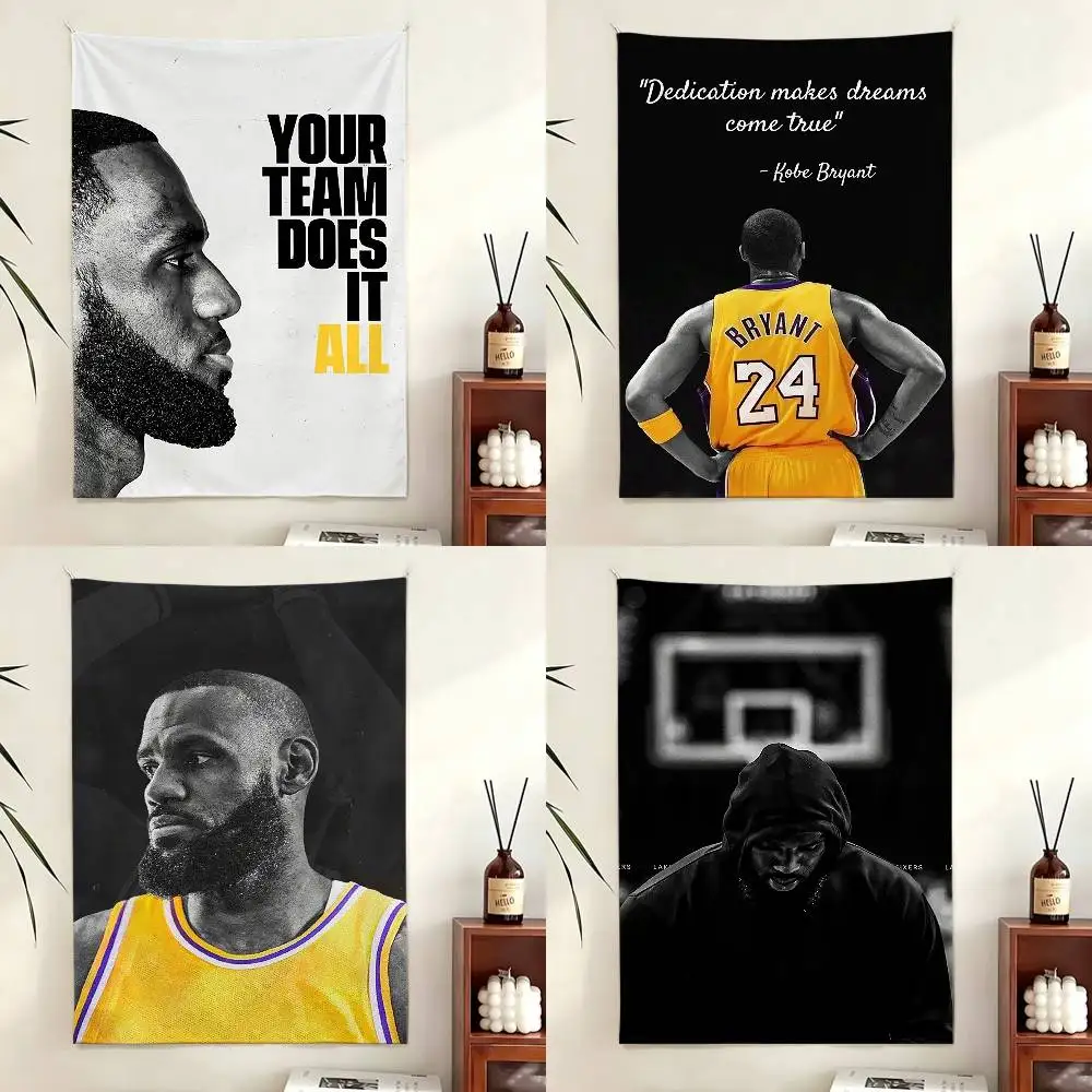 Basketball L-Lebron James 23 Flags Wall Hanging Tapestry Outdoor Garage Room Decorative flag Background Blanket