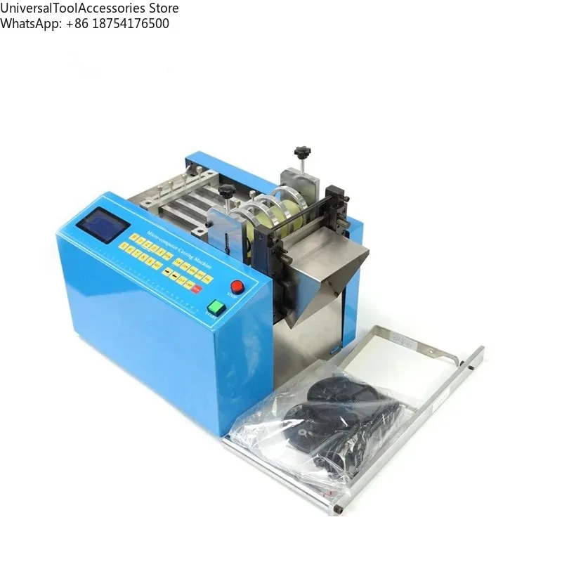 220V Automatic Wire Cutting Machine Heat Shrink Tube Cutter Webbing Ribbon Fabric Hot Cutting Machine for DIY Crafts
