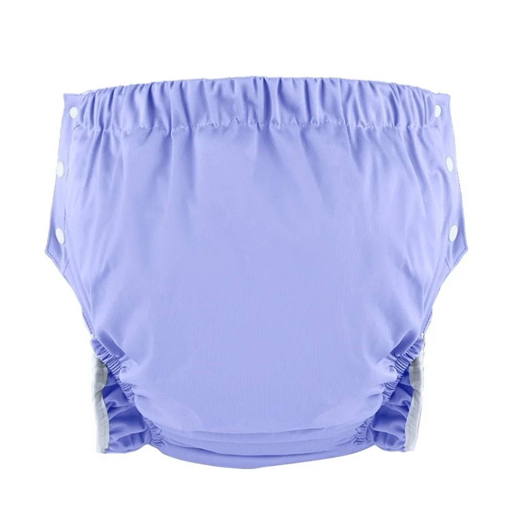 Easy Wear Cotton Adult Diaper Pants Elastic Leak-Proof Washable Diaper Breathable Soft Incontinence Underwear Rehabilitation Aid