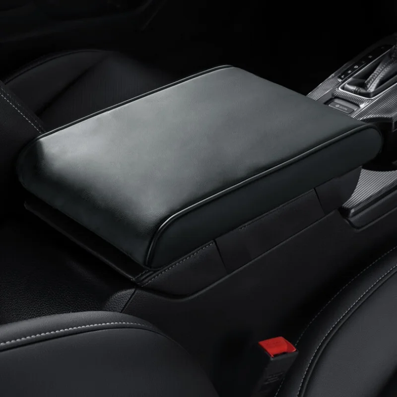 Car Arm Rest Cushion PU Leather Center Console Box Cover Anti Scratch Armrest Box Cover For Suzuki Jimny Samurai Swift Sx4