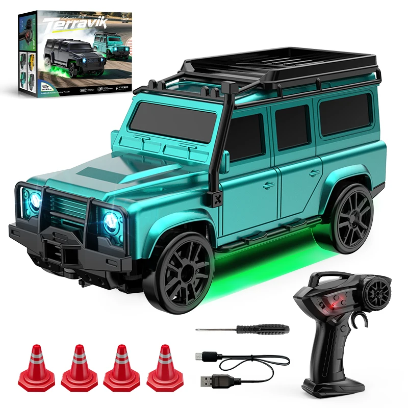 

1:64 RC Car 2.4G 4WD Full Proportional High speed Drift RC Car Four Wheel Drive Radio Controlled Mini Tabletop Car Boy Toy Gift