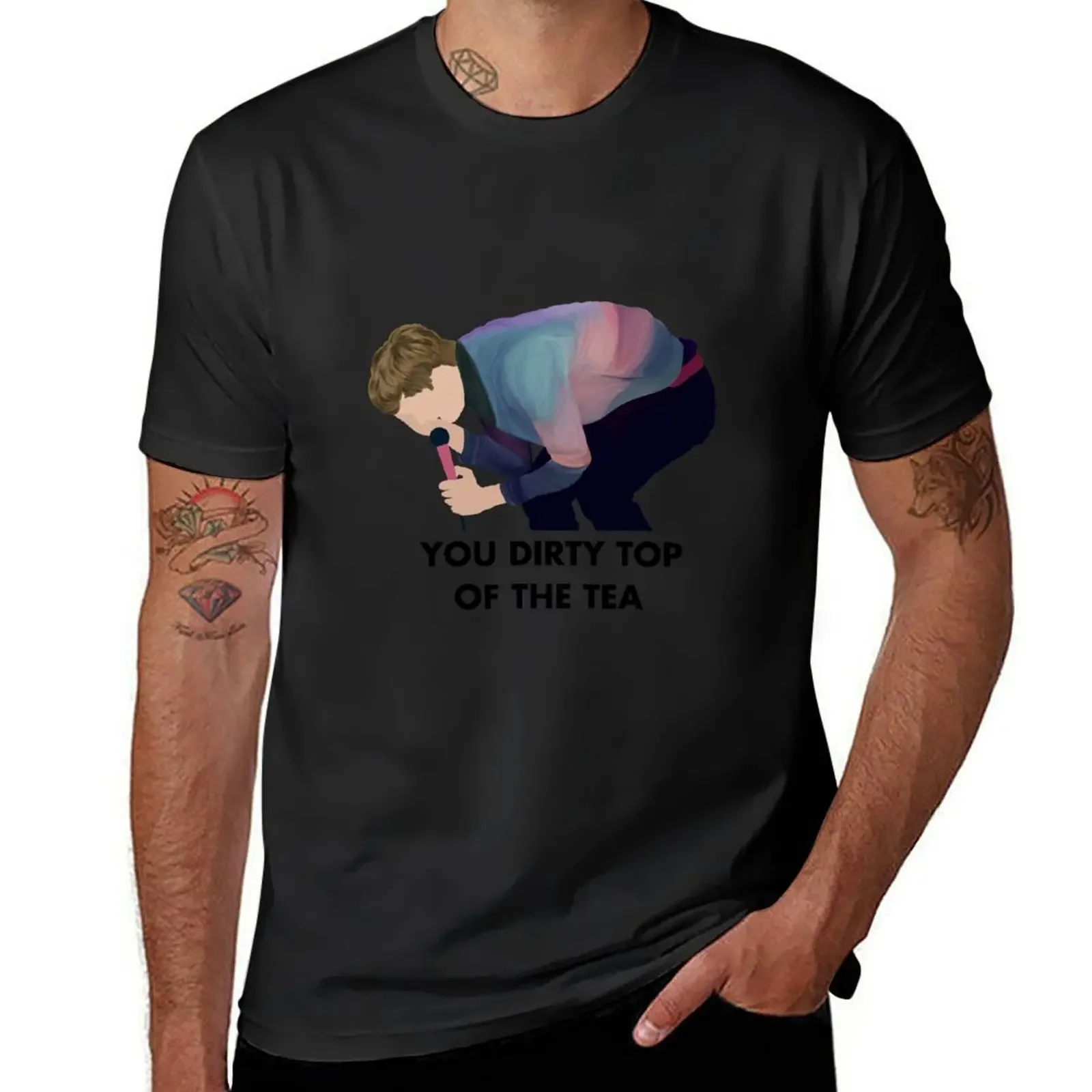 

James Acaster - Dirty Top of the Tea T-Shirt gifts for boyfriend street wear man t shirt men t shirts