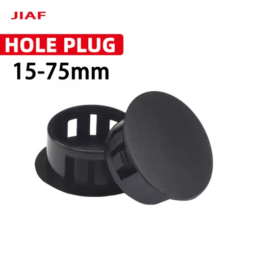Imagen 1 del producto Tapón de orificio de plástico HP/SKT Tapón redondo a presión 40/45/50/55/60/63/65/70/75 mm Tapones grandes Tapa de orificio