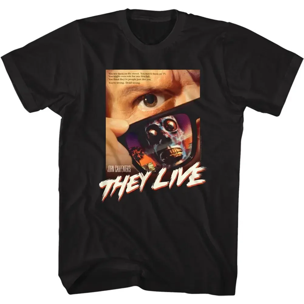 They Live Poster Movie T Shirt