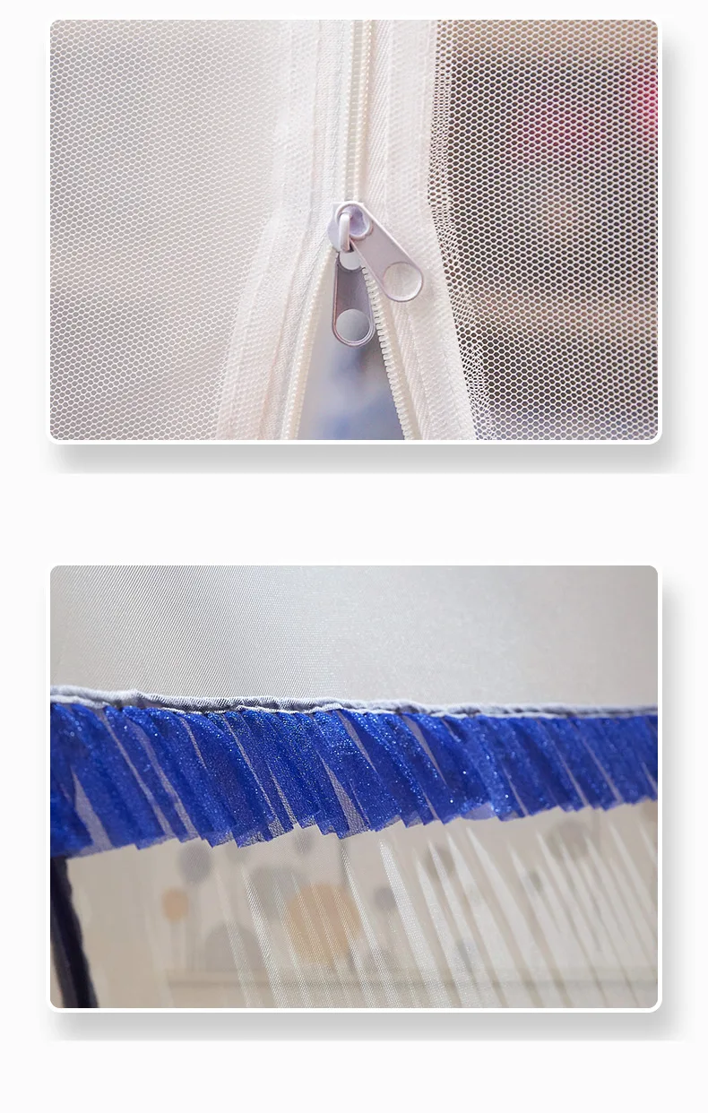 New Yurt Mosquito Net Net for Single Double Bed Mosquitera Canopy Netting Kids Bed Tent Home Decor Outdoor