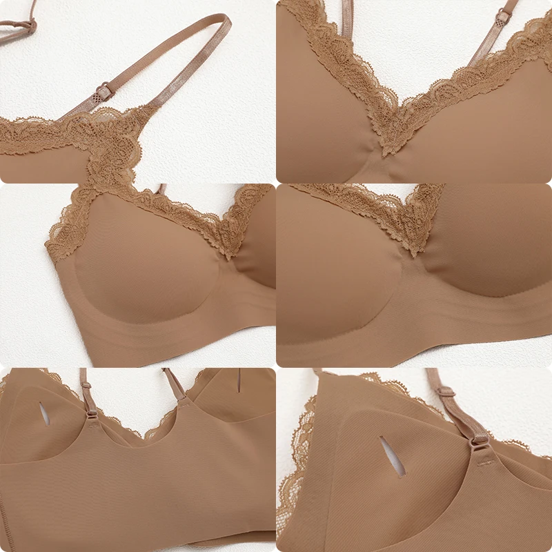 Wire Free Seamless Bralette fo - Sleep Bra Bralette recension och pris