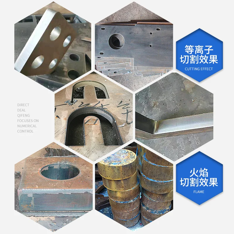 Portable Mini CNC Plasma Cutters 380V/220V Stepper Motor Pump Bearing Steel High Productivity 55A 80A Engine Gear Desktop