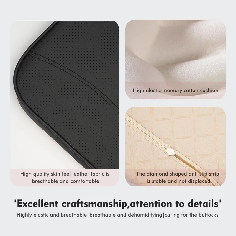 Car Seat Driver Relieve Memory Foam Cushion Auto Accessories For Tesla Model 3 S Y X