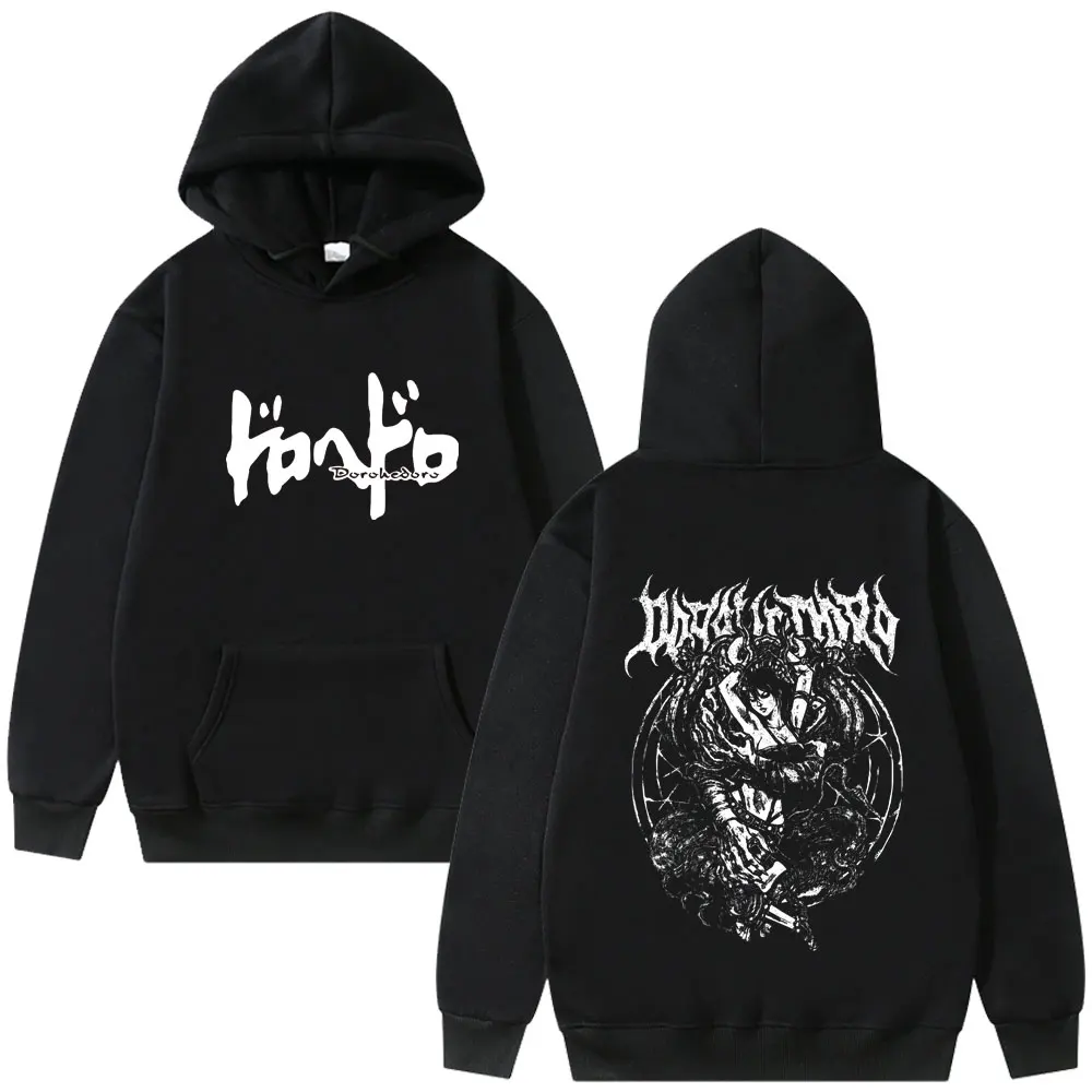 

Hot Sale Anime Dorohedoro Haru Graphic Hoodie Men Women Gothic Metal Manga Rock Hooded Tracksuit Men's Casual Oversized Hoodies