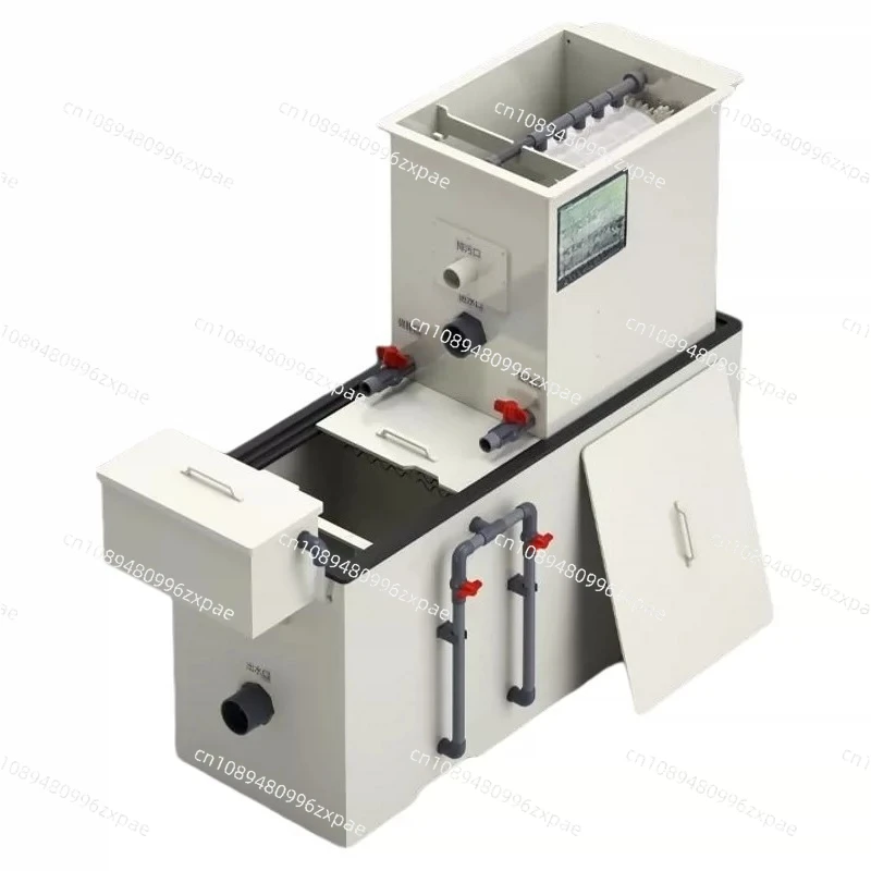 All-in-one Circulating Aquaculture System Koi Fish Pond Rotary Drum Microfilter Filter